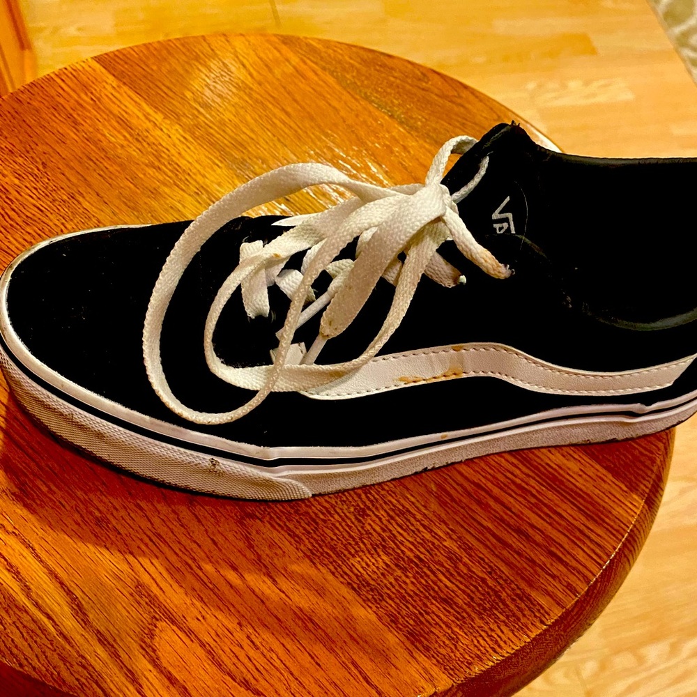 Vans Womens Shoes, Black Size 7